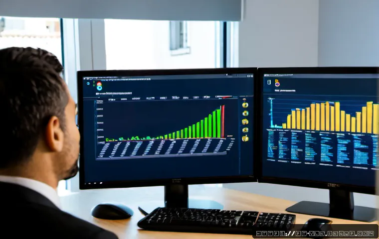 보안 취약점 관리에 대한 업계 동향 분석 - Photorealistic cybersecurity vulnerability management scene in a modern Lisbon office, diverse Portu...